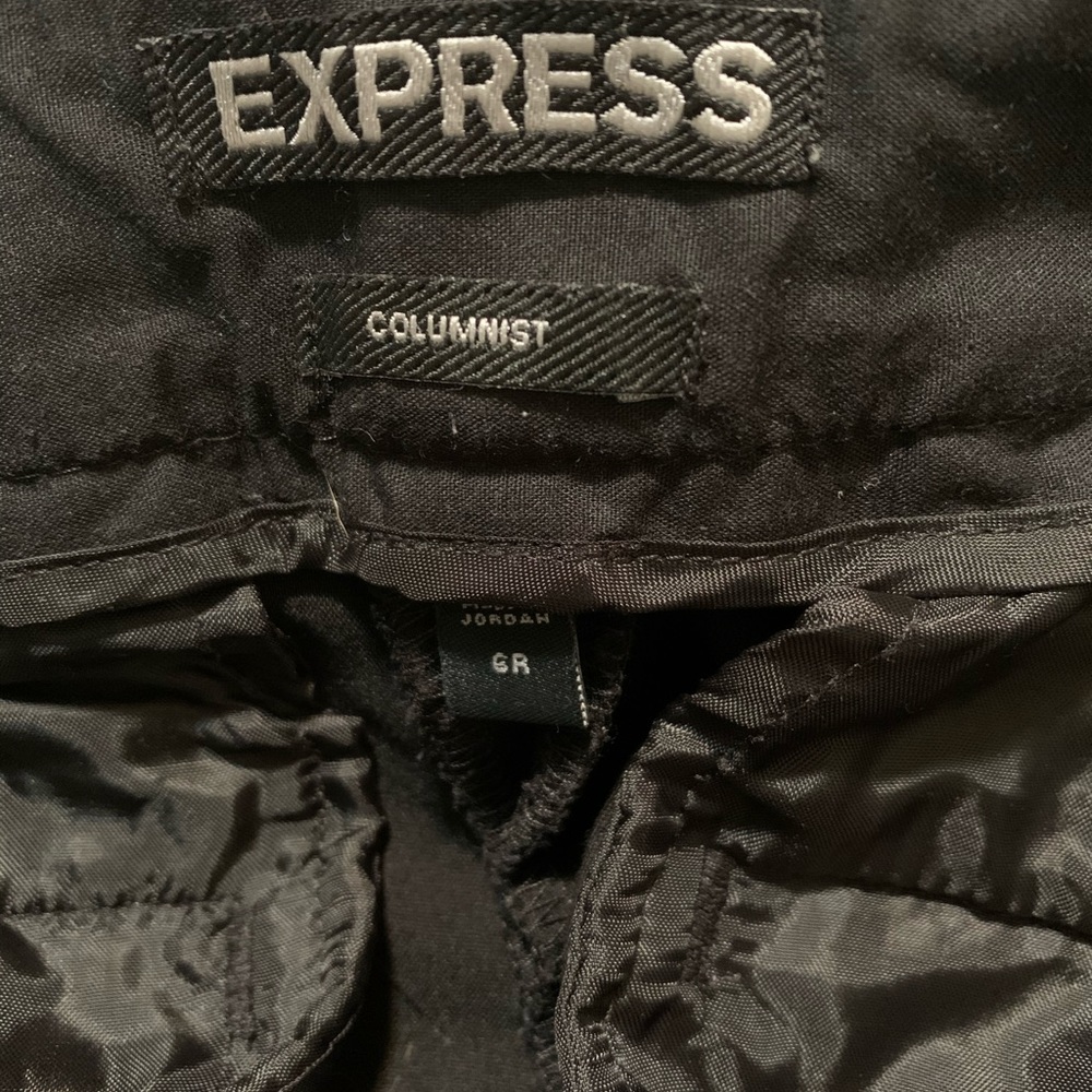 Express Mid Rise Columnist Pant, Size 6 - Picture 7 of 10